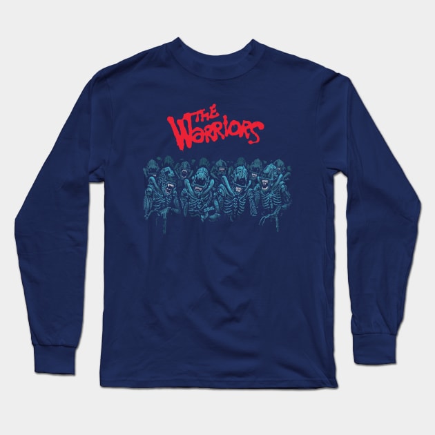 The Warriors Long Sleeve T-Shirt by zombiedollars
